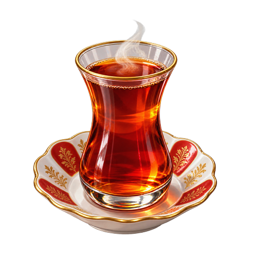 Persian Tea sticker illustration