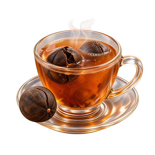 Dried Lime Tea sticker illustration