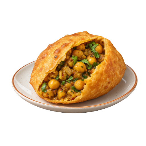 Chana Puri sticker illustration
