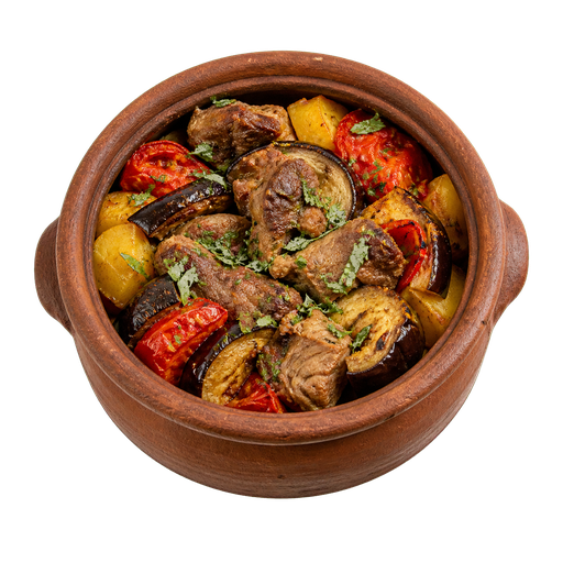 Lamb and Vegetable Pot sticker illustration