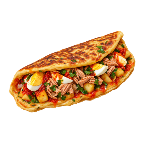 Chapati sticker illustration