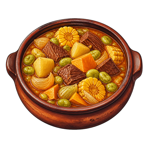 Charquekan sticker illustration