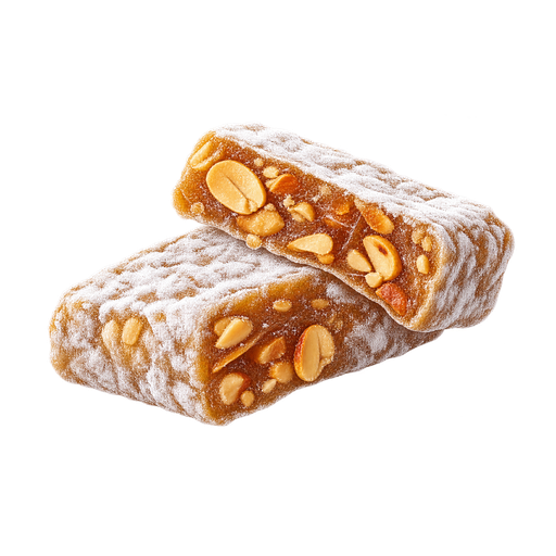 Chè lam (Sticky Rice Ginger Peanut Bars) sticker illustration