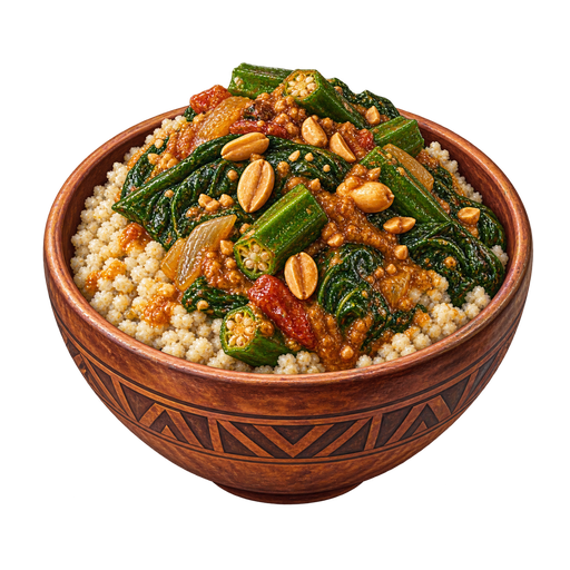Chereh Millet Couscous sticker illustration