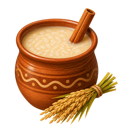 Chicha de Arroz sticker illustration