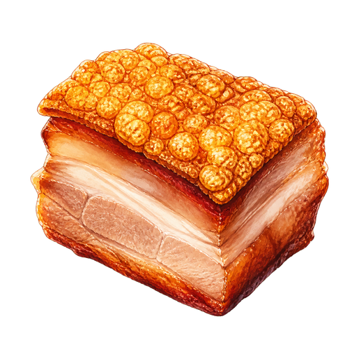 Chicharrón sticker illustration