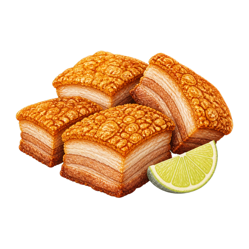 Chicharrón sticker illustration