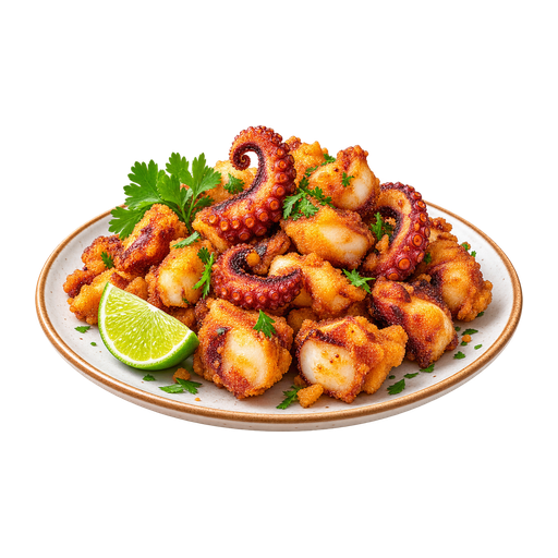 Chicharrón de Pulpo sticker illustration