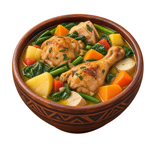 Chicken Pot sticker illustration