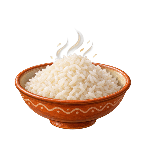 Chinigura Rice sticker illustration