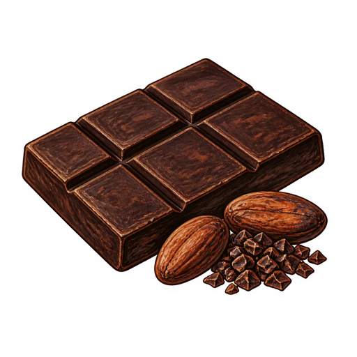 Chocolate de Salinas sticker illustration