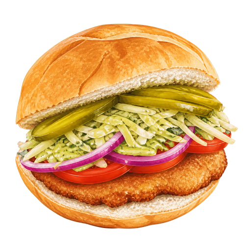 Chola Sandwich sticker illustration