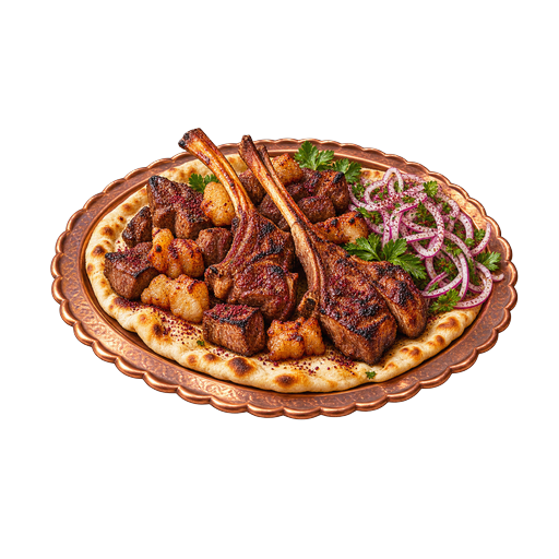 Chopan Kabob sticker illustration