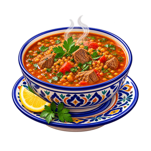 Chorba Frik sticker illustration