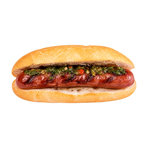 Choripán sticker illustration