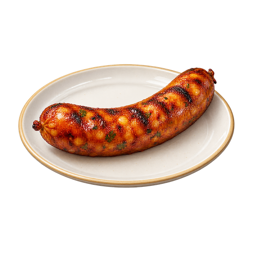 Chorizo Colombiano sticker illustration