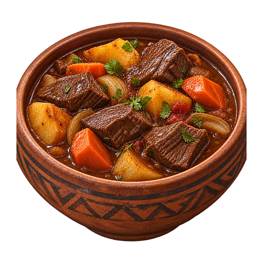 Botswana Beef Stew sticker illustration