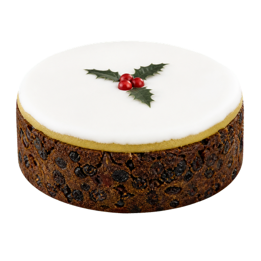 Christmas Cake sticker illustration