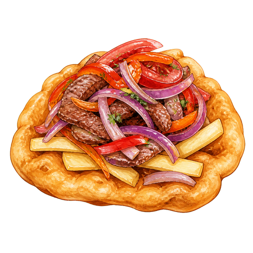 Chuflay sticker illustration