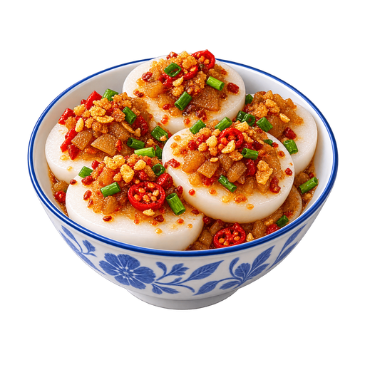 Chwee Kueh sticker illustration