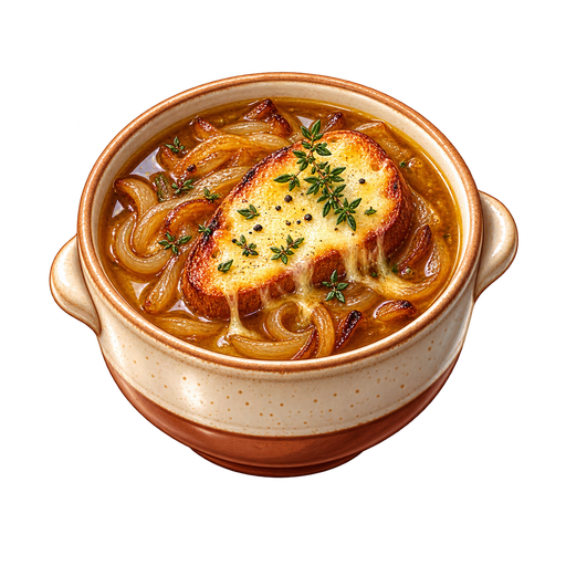 Samogitian Herring-and-Onion Soup sticker illustration