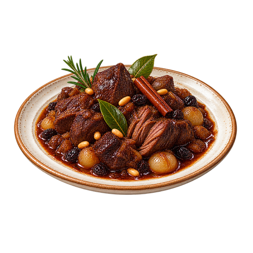 Cinghiale in dolceforte sticker illustration