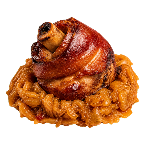 Pork Knuckle with Cabbage sticker illustration