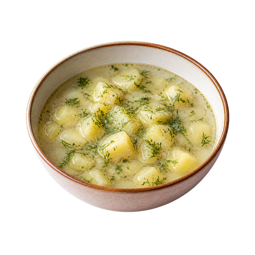Potato Sour Soup sticker illustration