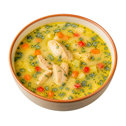 Romanian Chicken Sour Soup sticker illustration