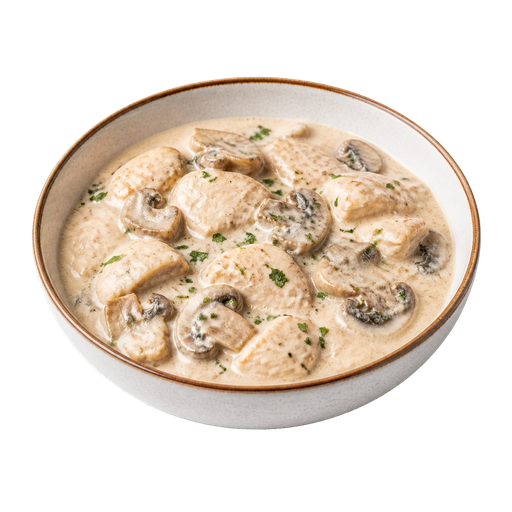 Chicken in White Sauce sticker illustration