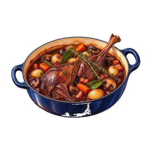 Red-Wine-Braised Hare sticker illustration