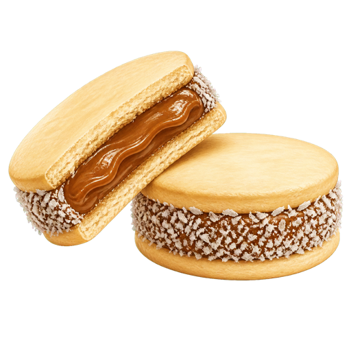 Alfajores sticker illustration