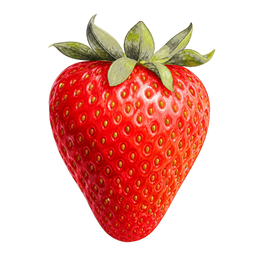 Chilean Strawberry sticker illustration