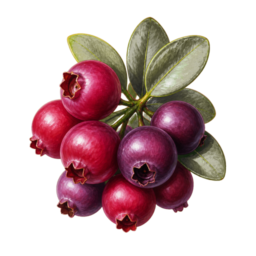 Chilean Guava sticker illustration