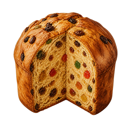 Christmas Bread sticker illustration