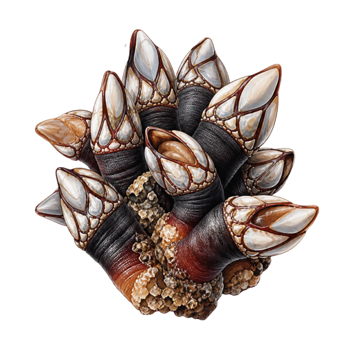 Giant Barnacles sticker illustration