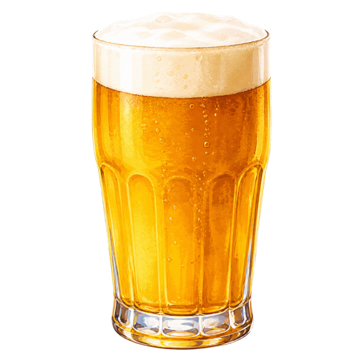 Draft Beer sticker illustration