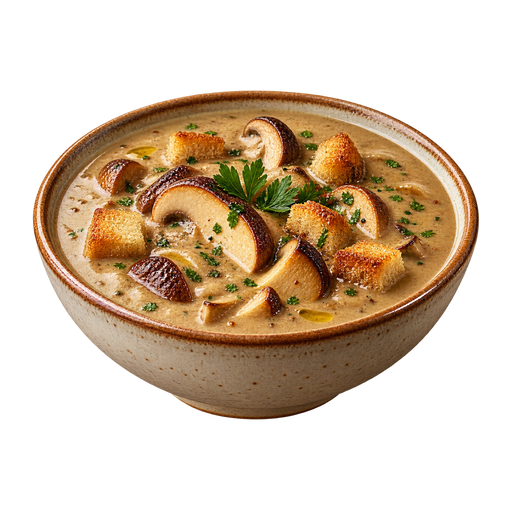 Shepherd's Boletus Soup sticker illustration