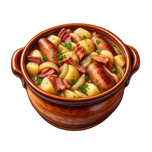 Dublin Coddle sticker illustration