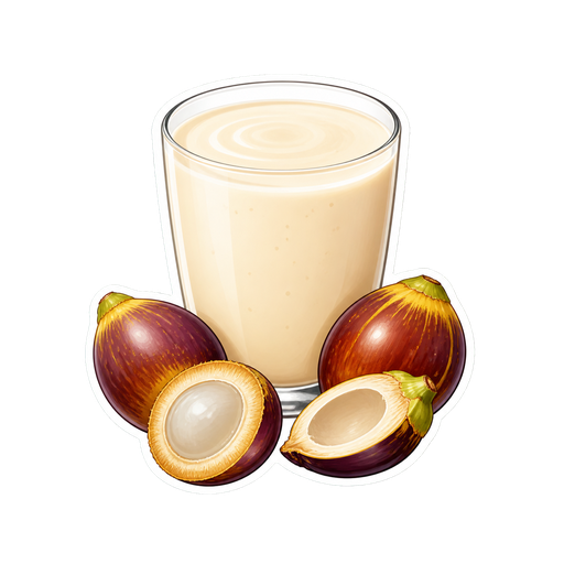Comou Juice sticker illustration