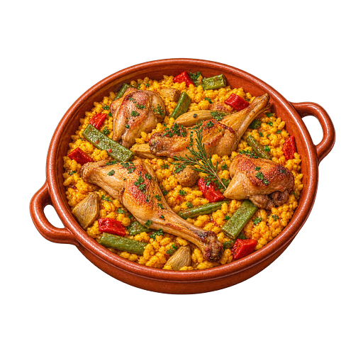 Rabbit with Rice sticker illustration