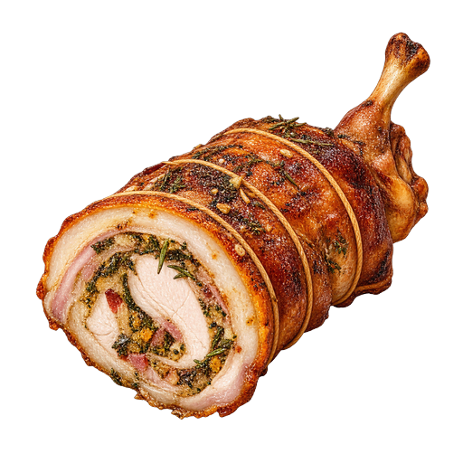 Coniglio in Porchetta sticker illustration