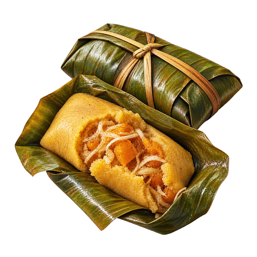 Anguillian Conkie Dumplings sticker illustration