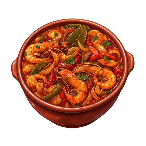 Antonense Preserved Shrimp sticker illustration