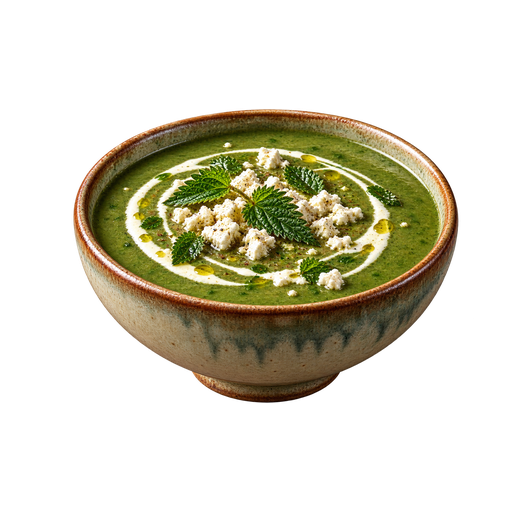 Nettle Chowder sticker illustration