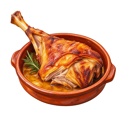 Castilian Roast Lamb sticker illustration