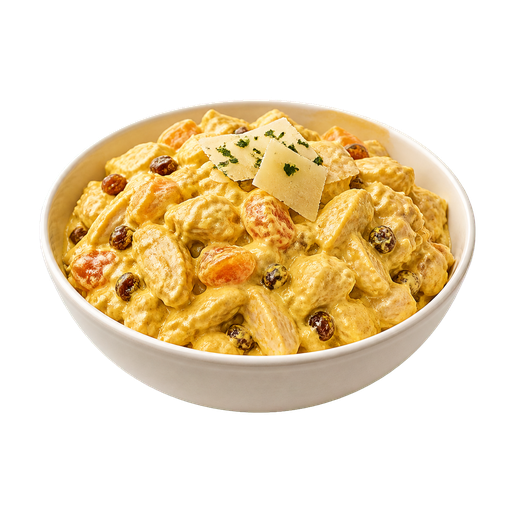 Coronation Chicken sticker illustration