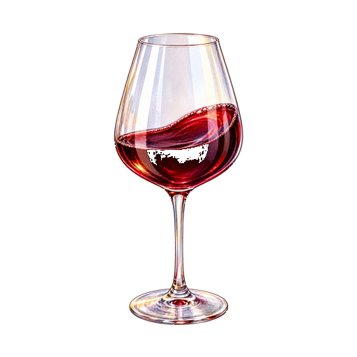 Cote Rotie sticker illustration