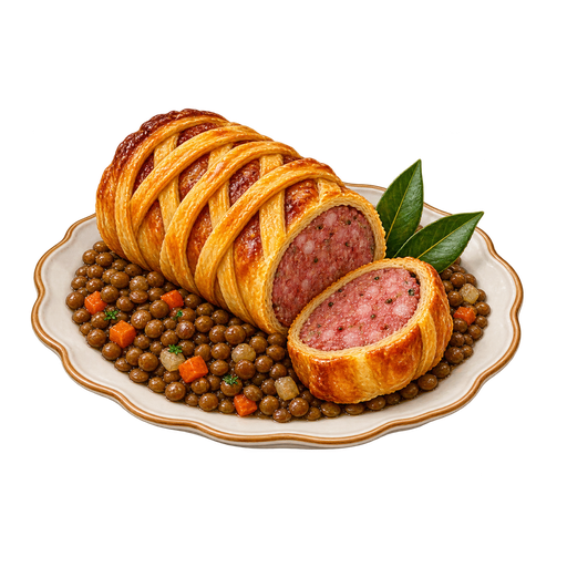 Cotechino in galera sticker illustration
