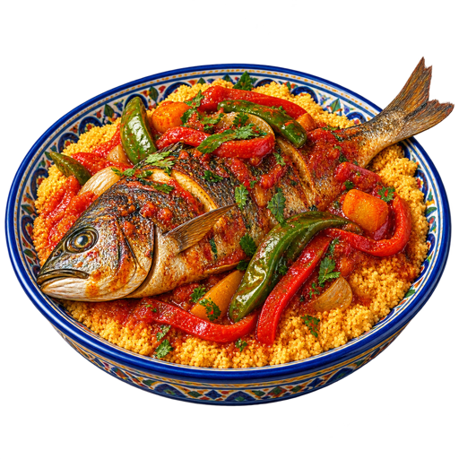 Couscous Bil Hoot sticker illustration